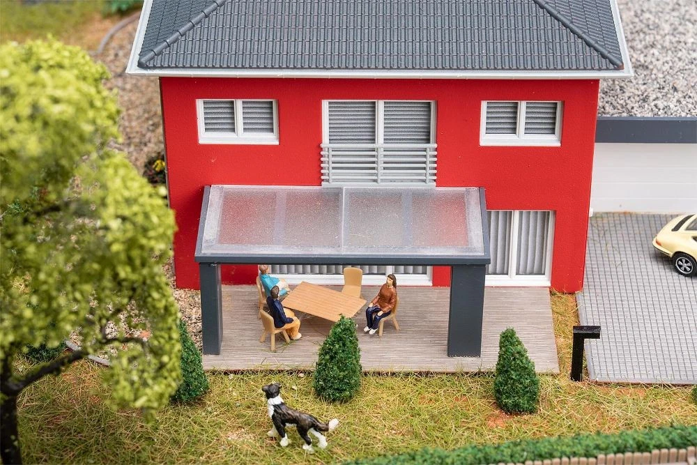 Faller 130743 WeberHaus CityLife rot 1:87 Spur H0 Bausatz NEU OVP
