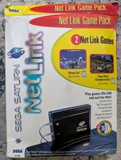 Sega Saturn Netlink Web Browser Game Pack