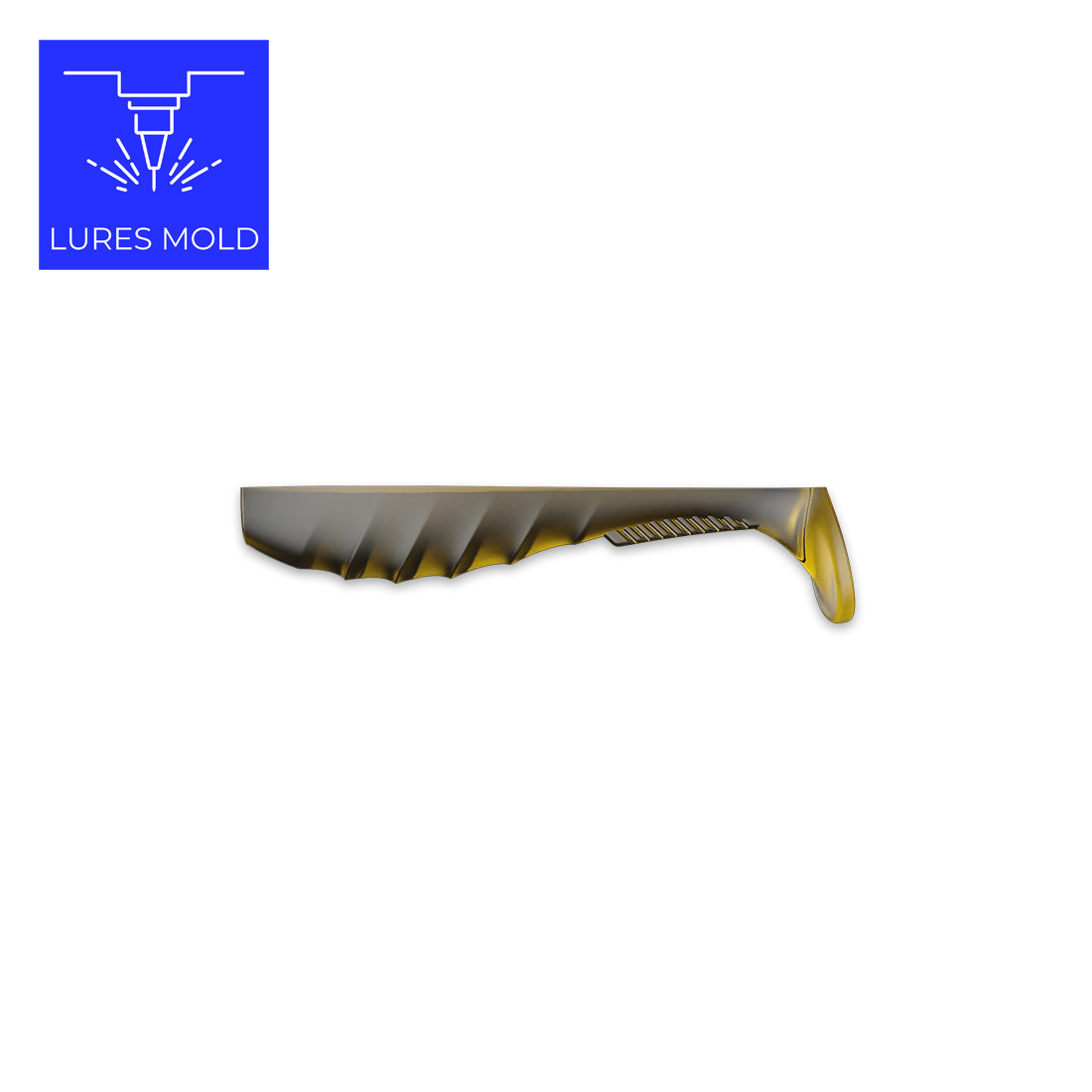 Bait DIY Fishing Mold Soft Plastisol Swimbait K163 3inch - Image 4