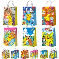 Pokemon Cartoon Style Party Bags Goodie Bags Kids Birthday Party Favors Gift Bag