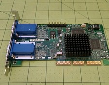 Matrox G45 MDHA16D/0E6 AGP VGA Video Graphics Card