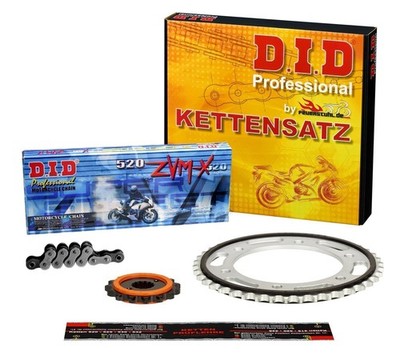 SILENT+ Kettenkit DID X-Ring ZVM-X Honda NX 650 Dominator (RD02) 89-90 NIET