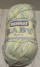 One skein Bernat Baby Sport yarn Baby Baby Ombre 9.8 oz.