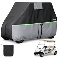 VEVOR Golf Cart Cover Full Coverage 2 2/4 Passenger 600D Oxford Club Car Cover