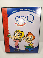 Eye Q Phonics Program Learn to Read, Incomplete. Missing 3 Small Pop Out Letters