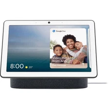 Google Nest Hub Max 10" Smart Speaker w/ Camera & Google Assistant – Charcoal