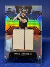 2022 Select Rookie Jumbo JERSEY Romy Gonzalez White Sox /250 
