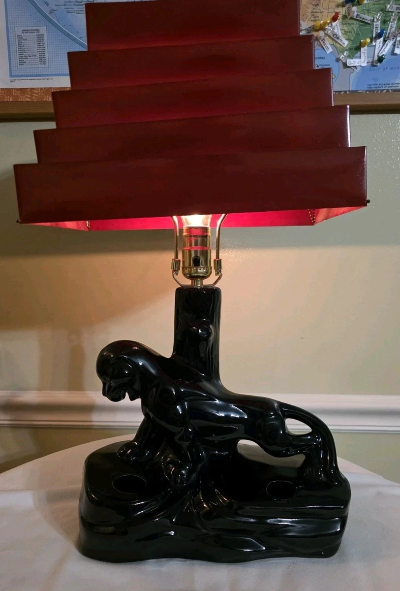 ビンテージ　パンサー　ランプ Vintage Panther Lamp In Vintage, Retro & Mid-Century Collectibles
