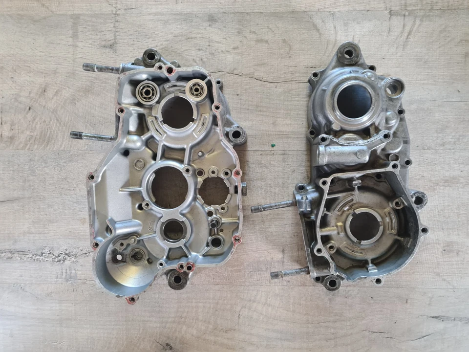 Kawasaki KX250 KX 250 1985 1986 1987 картеры пара картер двигателя картер - Изображение 2 из 4