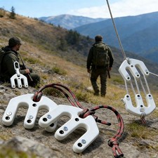 Sistema Puleggia Blocco e Attacco Paranco Regolabile per Sollevamento Ingranaggi Utility Rig