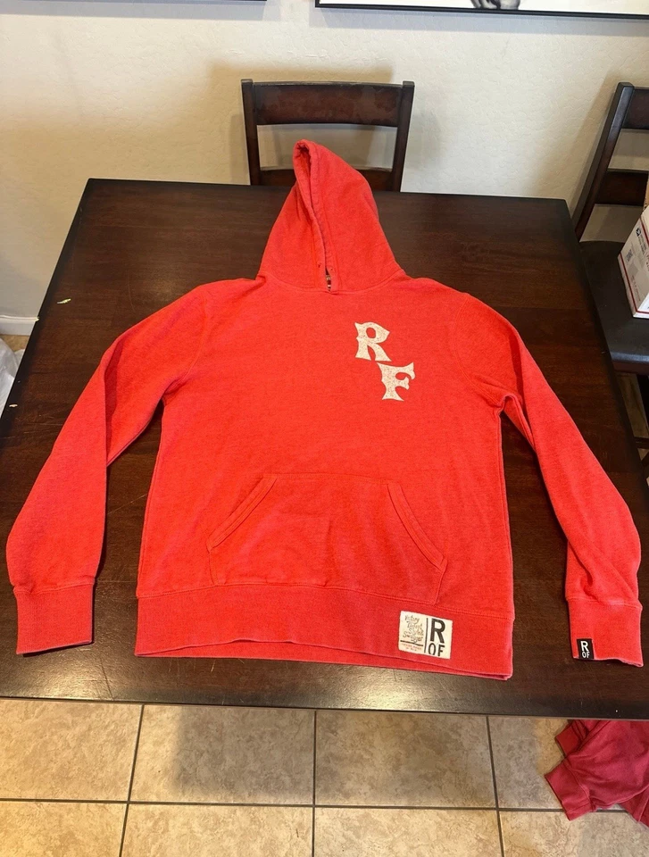 Out of Print Rare Nature Boy Ric Flair Roots Of Fight Red Hoodie/Sweatpants Set - Image 4 of 4