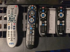 4 Cox Universal Remote Lot URC 8820 CISCO 2220R 7820 BBC1
