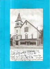 Vintage Postcard-Advent Christian Church and Publishing House, Roxbury, MA.