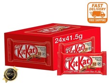 Kit Kat 4 Finger Milk Chocolate Bars 41.5g (Pack of 24) - Bulk Buy