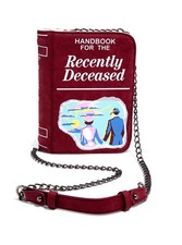 Beetlejuice Handbook For The Recently Deceased Crossbody Bag Small, Red