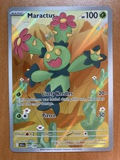 Maractus 093/086 Holo Illustration Rare Black Bolt Pokemon Card FAST SHIP NM