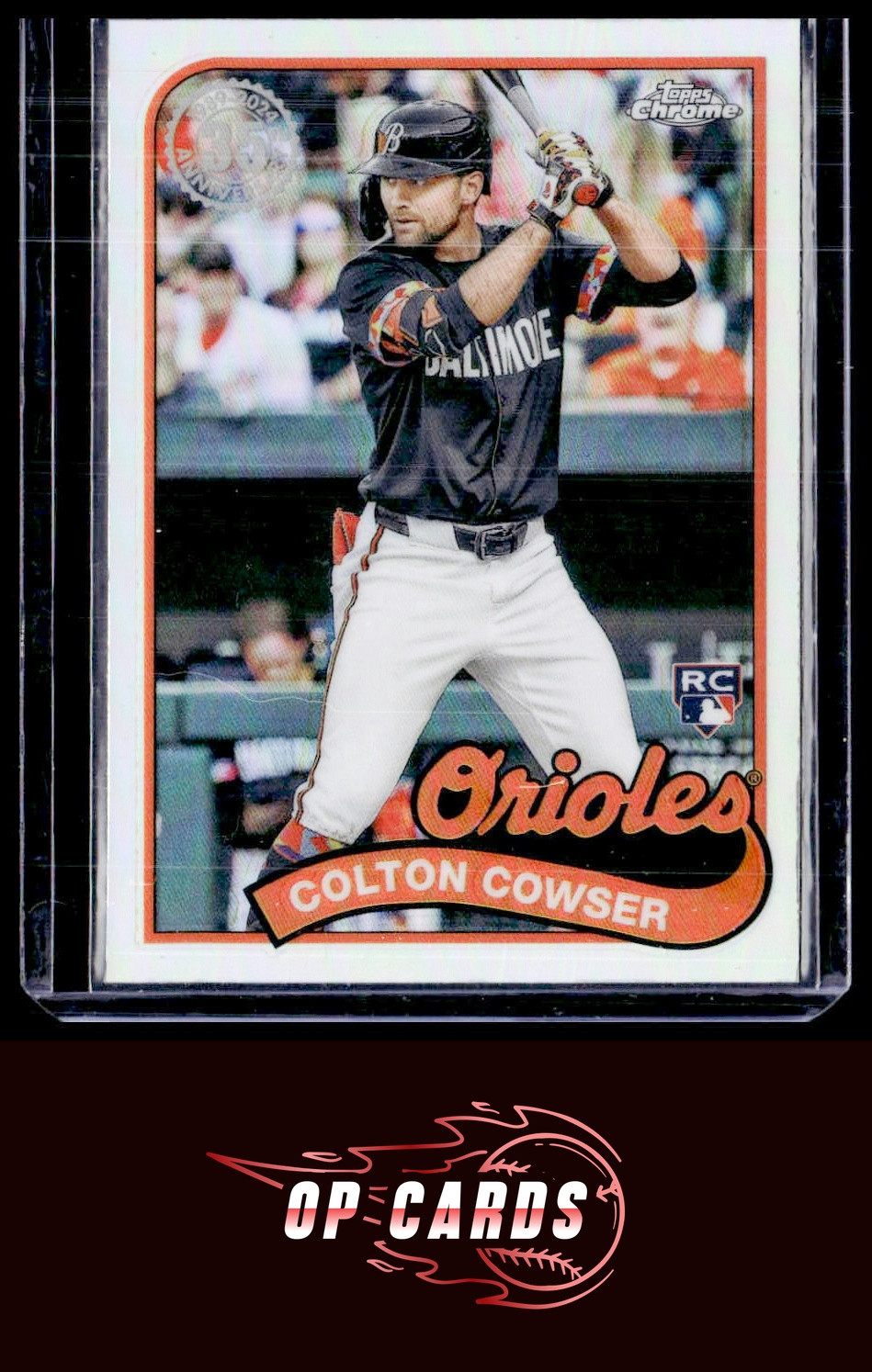 Colton Cowser 2024 Topps Chrome Update #89CU-15 1989 Refractor