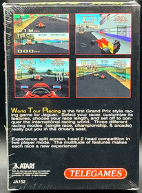 World Tour Racing Atari Jaguar 64 BIT Factory Sealed New Authentic Teque London