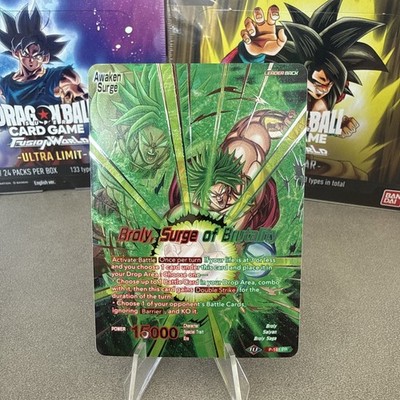 Broly, Surge of Brutality P-181 - Dragon Ball Super TCG Collectors Selection 1