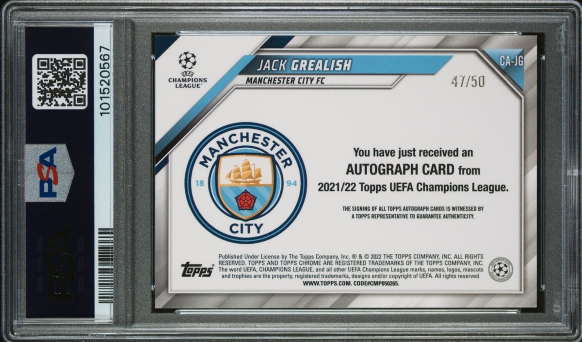 2021-22 Topps Chrome Uefa Champions League - Chrome Autographs