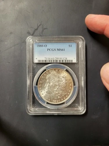 1880-O Morgan Dollar PCGS MS-61