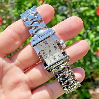Philippe Charriol CCSTRH8 Columbus 28mm Mid-Size Watch All High Polished !!