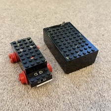 Vintage Genuine Lego 4.5v Train Motor And Battery Box Black LEGO Train Accessory