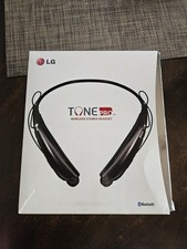 LG Tone Pro HBS-750 Wireless Stereo Headset Black Bluetooth. works properly