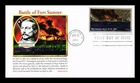 BATTLE OF FORT SUMTER CIVIL WAR SESQUICENTENNIAL FDC PANDA CACHET US COVER