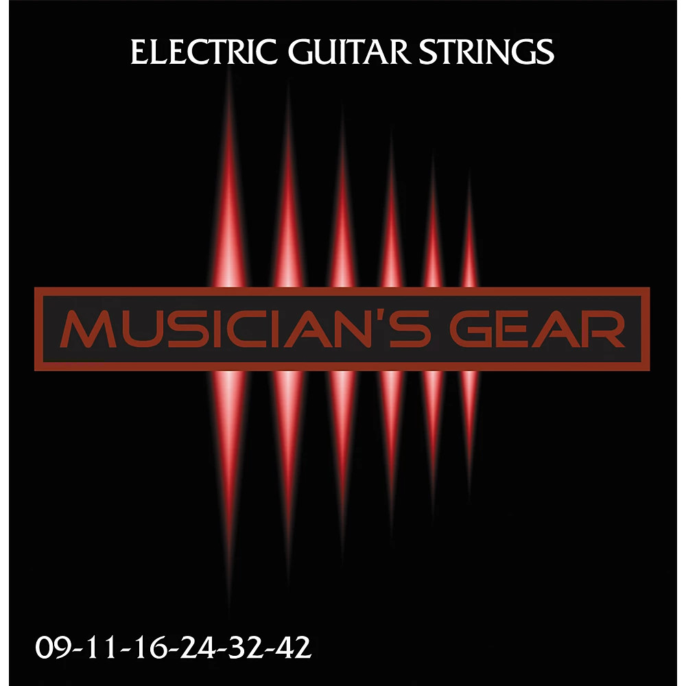 Musicians Gear Electric 9 Nickel Plated Steel Guitar Strings 2090₽