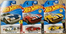 Hot Wheels 2026  2025 Ferrari 365 GTB4 Competizione Lot Of 3 Yellow White Red
