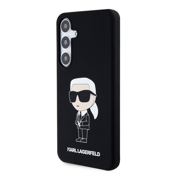 Karl Lagerfeld Silicone Ikonik HüLle FüR Samsung Galaxy S24+ S926 Schwarz-image