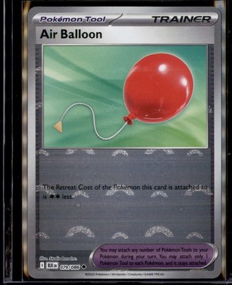 Air Balloon 79/86 (Pokeball Pattern) SV: Black Bolt