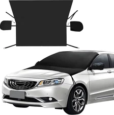 Car Windshield Cover for Ice and Snow, Waterproof Oxford Vehicle Sun Shade