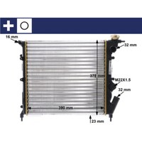 KüHler MotorküHlung Mahle CR 642 000S FüR Renault Rapid Clio I 19