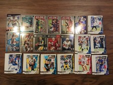 2019 Panini Absolute Football Card Lot NFL Force Introductions Trios Zone Icons