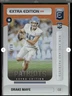 Drake Maye 01/25 First Print 2024 Panini Donruss Elite RC Extra Edition Orange