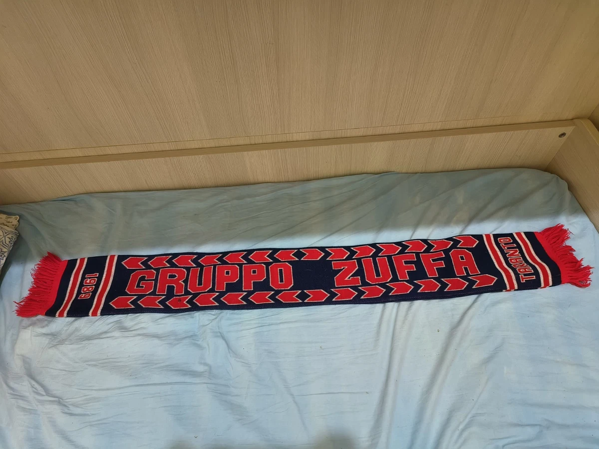 Écharpe Scarf Ultras Longobards Cremonese – Vintage Collection – Rouge – Fabriquée En Italie