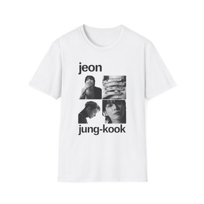 Jeon Jung-kook photo grid T-Shirt | K-pop band member collage