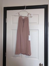 Medium NWT nude pink mini dress