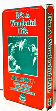 It's A Wonderful Life - Jimmy Stewart & Donna Reed - Black/White - Kroger - VHS 