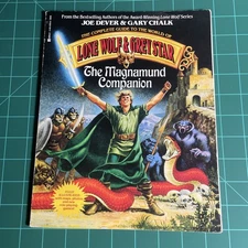 1988 Lone Wolf & Grey Star The Magnamund Companion RPG ~ READ DESCRIPTION