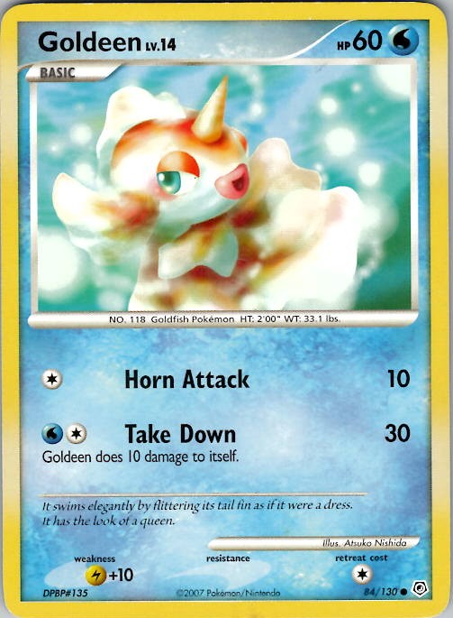 Goldeen Common Diamond and Pearl 84/130 LP/NM