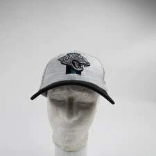 Jacksonville Jaguars New Era 39thirty Fitted Hat Men's Gray Used