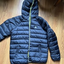 Armani junior boys 14 reversible puffer jacket