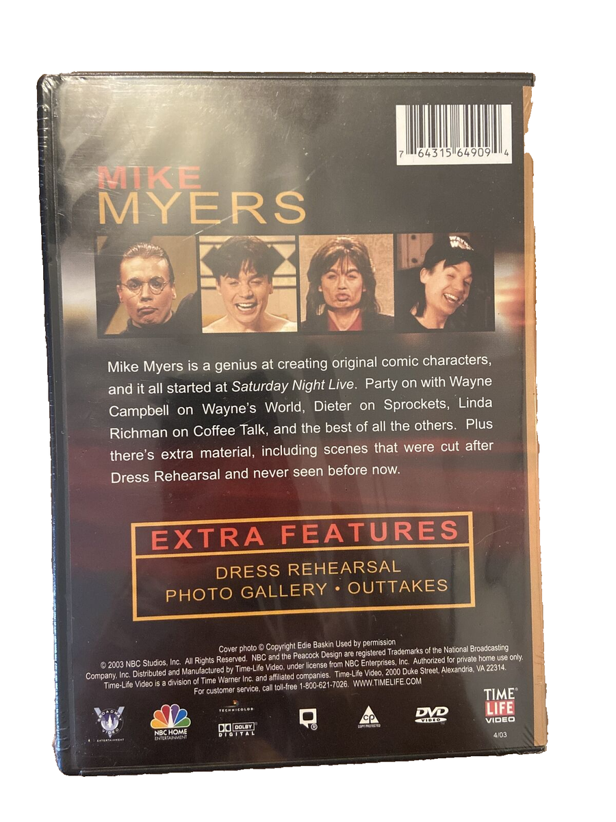 Saturday Night Live - Best of Mike Myers (DVD, 2003) New Sealed
