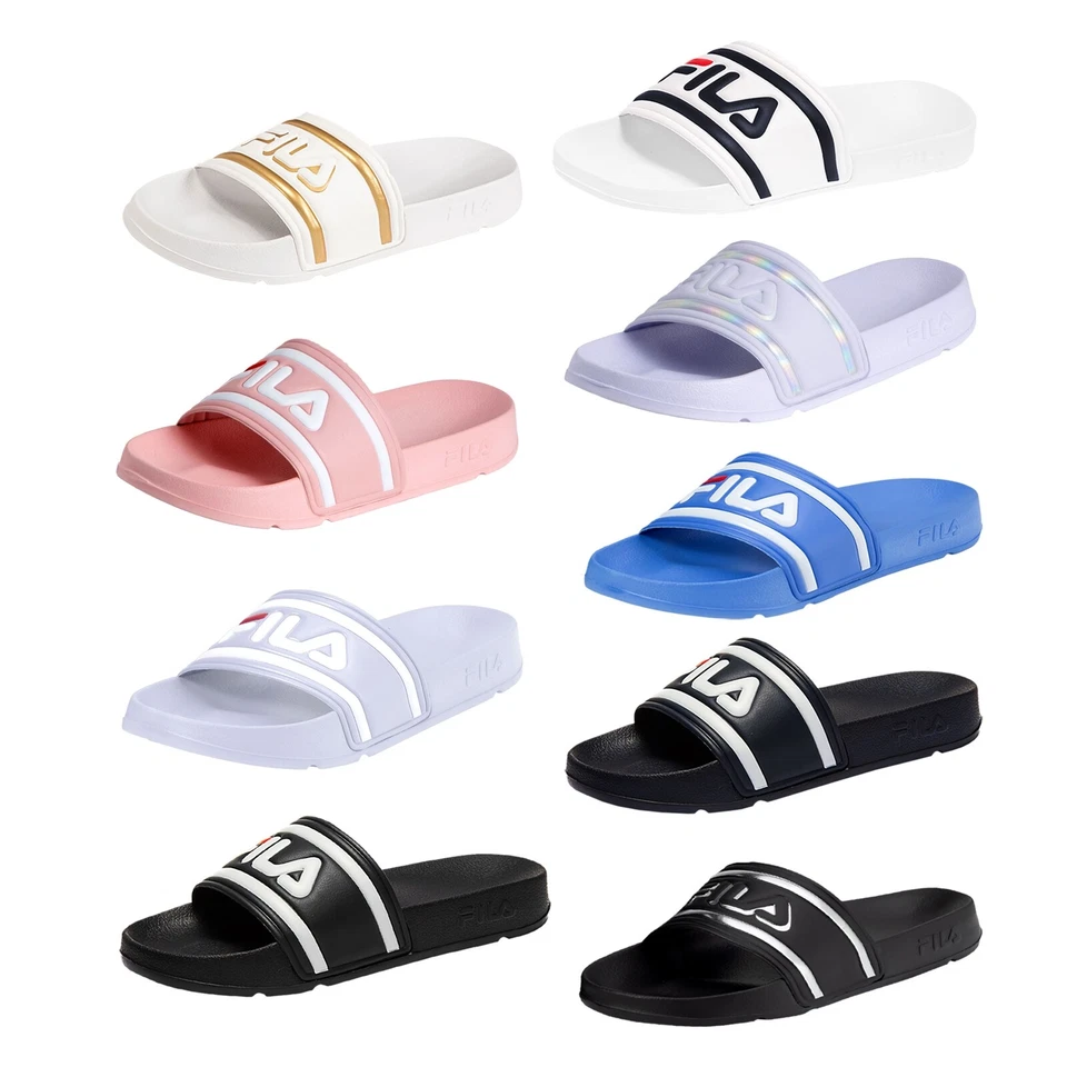 Fila Damen Badeschuhe Badelatschen Badeschlappen Slipper Morro Bay - Bild 1 von 1