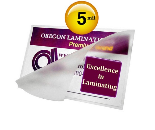 5000/pk Prayer Card 5 Mil Hot Laminating Pouches 2-3/4 x 4-1/2 Clear 2.75 x 4.5 - Picture 3 of 6