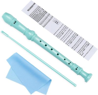 Fansjoy Sopranblockflöte für Kinder Anfänger, German Style C-Taste 8-Loch