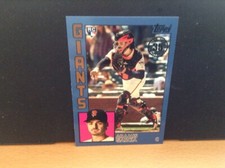 2019 TOPPS SERIES 2 1984 Blue Parallel Insert Aramis Garcia Giants RC SP